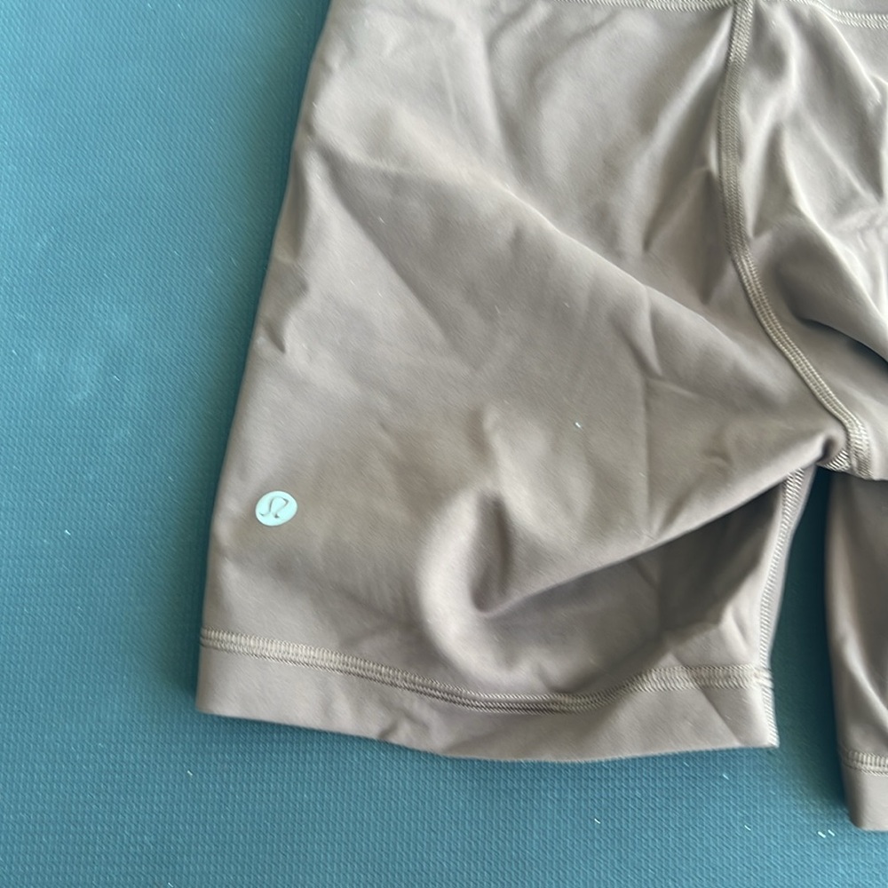 Lululemon Align Biker Shorts Java Chip Color Size… - image 4